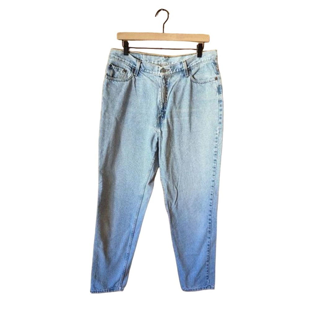 Levi's Jeans‎ Vintage 512 Slim Fit Tapered Leg Rigid Denim Light Wash Misses 12L